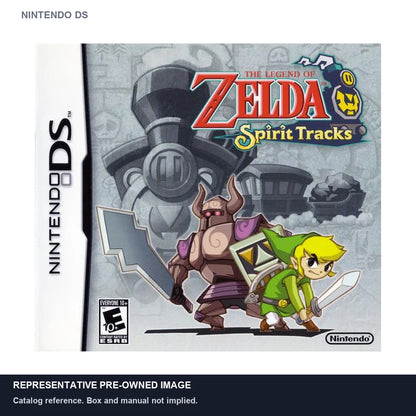 Representative pre-owned Zelda Spirit Tracks (Nintendo DS), white product reference.
