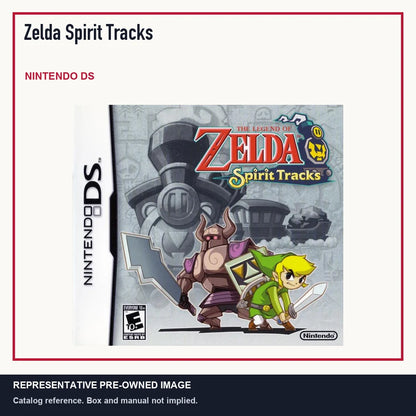 Representative pre-owned Zelda Spirit Tracks (Nintendo DS), minimal product layout.