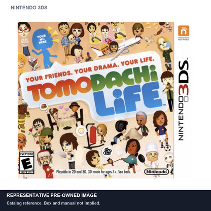 Representative pre-owned Tomodachi Life (Nintendo 3DS), white product reference.