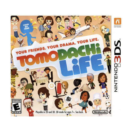 Representative pre-owned Tomodachi Life (Nintendo 3DS), white product reference.