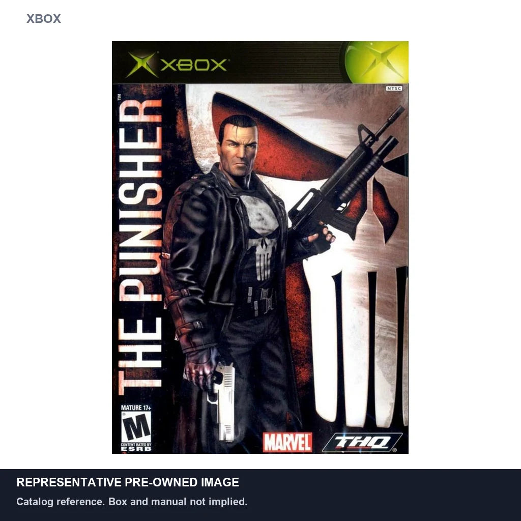 Representative pre-owned The Punisher (Xbox), white product reference.