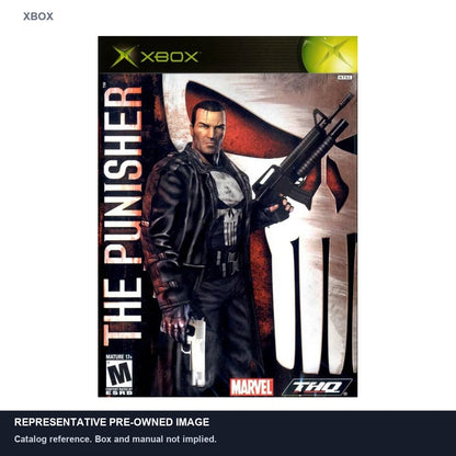 Representative pre-owned The Punisher (Xbox), white product reference.