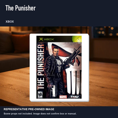 Representative pre-owned The Punisher (Xbox), product image in a styled room scene.