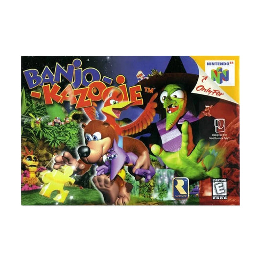 Representative pre-owned Banjo-Kazooie (Nintendo 64), white product reference.
