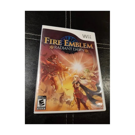 Representative pre-owned Fire Emblem Radiant Dawn (Wii), white product reference.