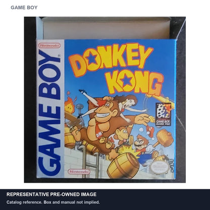 Representative pre-owned Donkey Kong (Game Boy), white product reference.