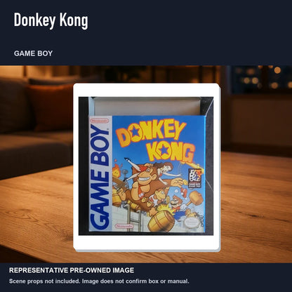 Representative pre-owned Donkey Kong (Game Boy), product image in a styled room scene.