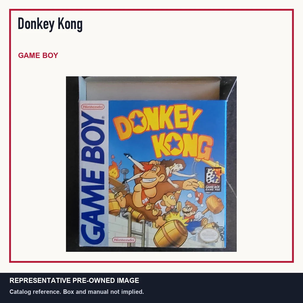 Representative pre-owned Donkey Kong (Game Boy), minimal product layout.