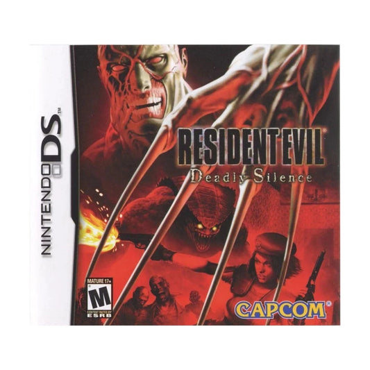 Representative pre-owned Resident Evil Deadly Silence (Nintendo DS), white product reference.