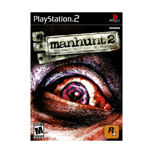 Representative pre-owned Manhunt 2 (PlayStation 2), white product reference.