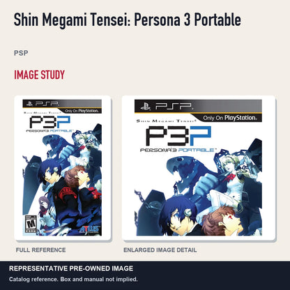 Representative pre-owned Shin Megami Tensei: Persona 3 Portable (PSP), full image and detail.