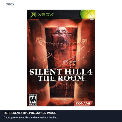 Representative pre-owned Silent Hill 4: The Room (Xbox), white product reference.