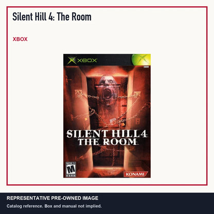Representative pre-owned Silent Hill 4: The Room (Xbox), minimal product layout.