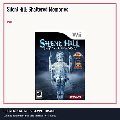 Representative pre-owned Silent Hill: Shattered Memories (Wii), minimal product layout.