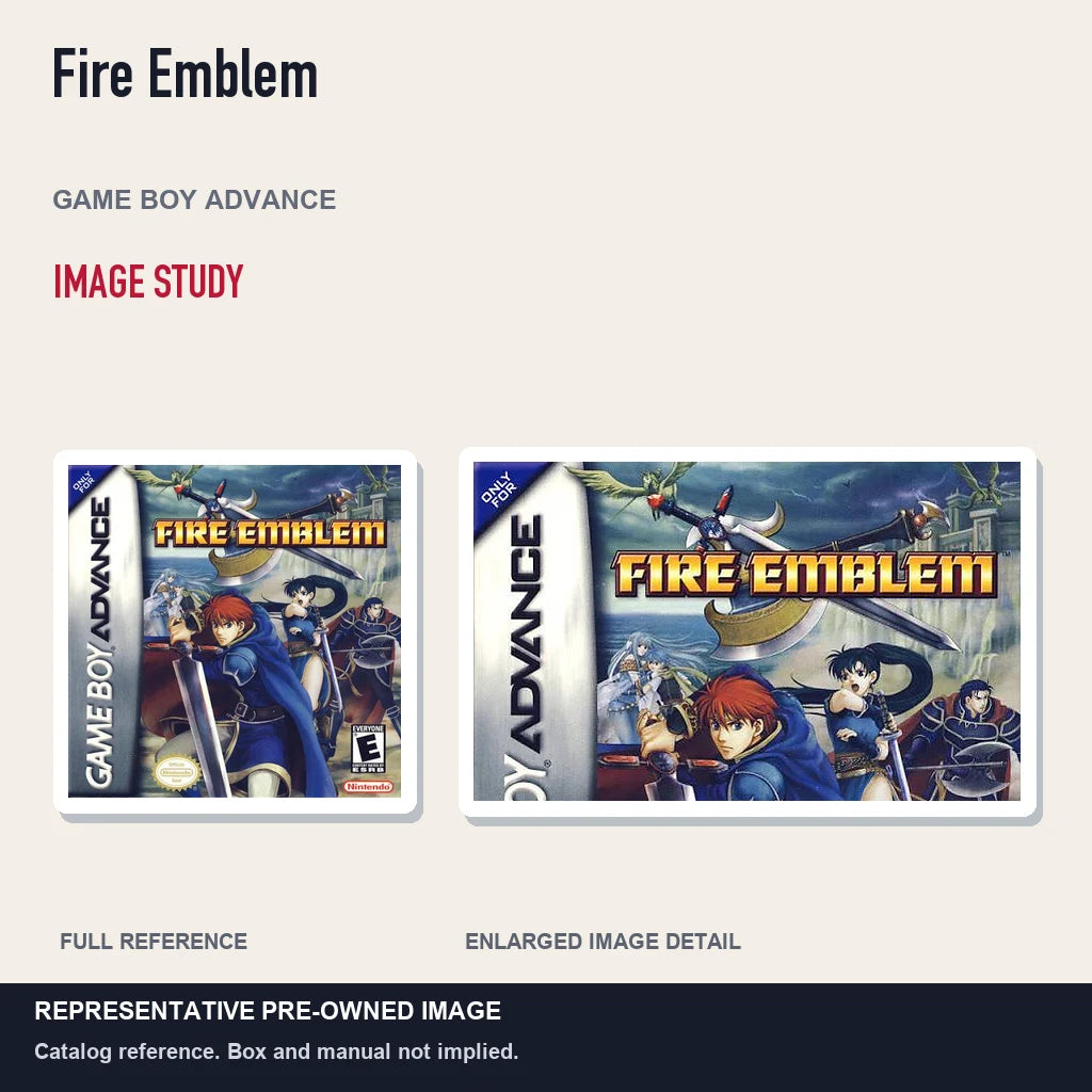 Representative pre-owned Fire Emblem (Game Boy Advance), full image and detail.