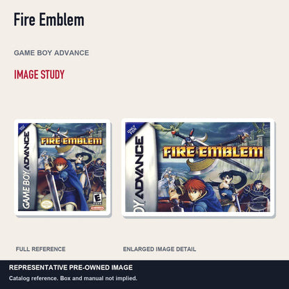 Representative pre-owned Fire Emblem (Game Boy Advance), full image and detail.
