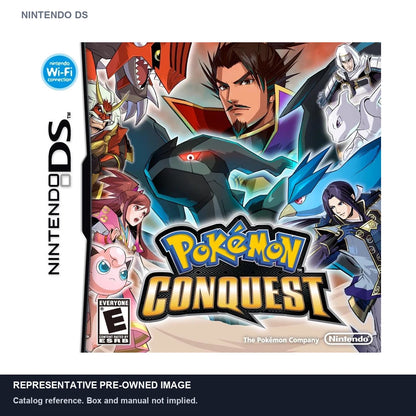 Representative pre-owned Pokemon Conquest (Nintendo DS), white product reference.
