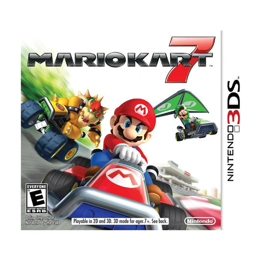 Representative pre-owned Mario Kart 7 (Nintendo 3DS), white product reference.