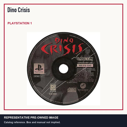 Representative pre-owned Dino Crisis (PlayStation 1), minimal product layout.