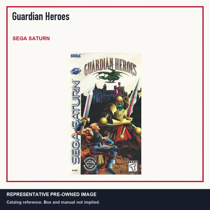 Representative pre-owned Guardian Heroes (Sega Saturn), minimal product layout.