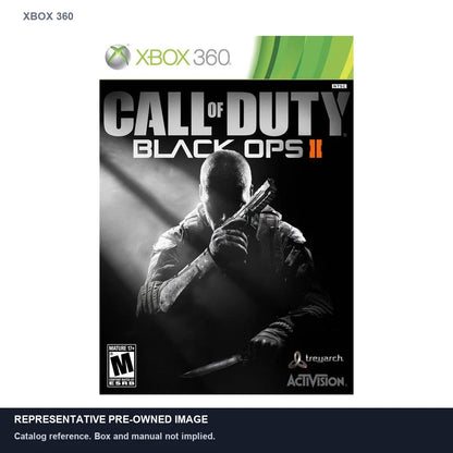 Representative pre-owned Call of Duty Black Ops II (Xbox 360), white product reference.