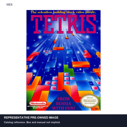 Representative pre-owned Tetris (NES), white product reference.