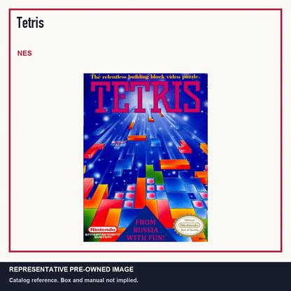 Representative pre-owned Tetris (NES), minimal product layout.