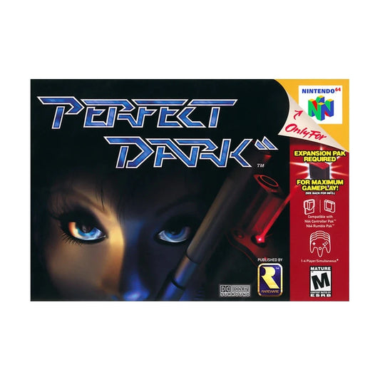 Representative pre-owned Perfect Dark (Nintendo 64), white product reference.