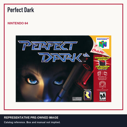 Representative pre-owned Perfect Dark (Nintendo 64), minimal product layout.