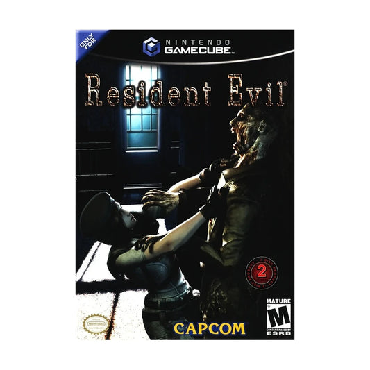 Representative pre-owned Resident Evil (GameCube), white product reference.