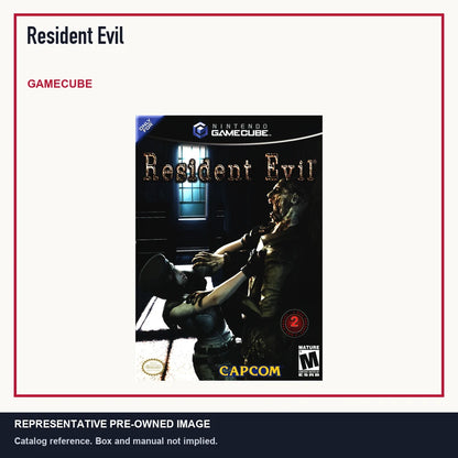 Representative pre-owned Resident Evil (GameCube), minimal product layout.