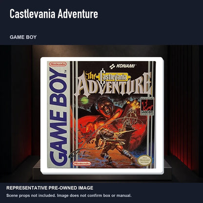 Representative pre-owned Castlevania Adventure (Game Boy), product image on a display panel.