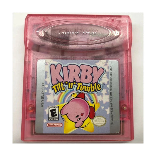 Representative pre-owned Kirby Tilt and Tumble (Game Boy Color), white product reference.