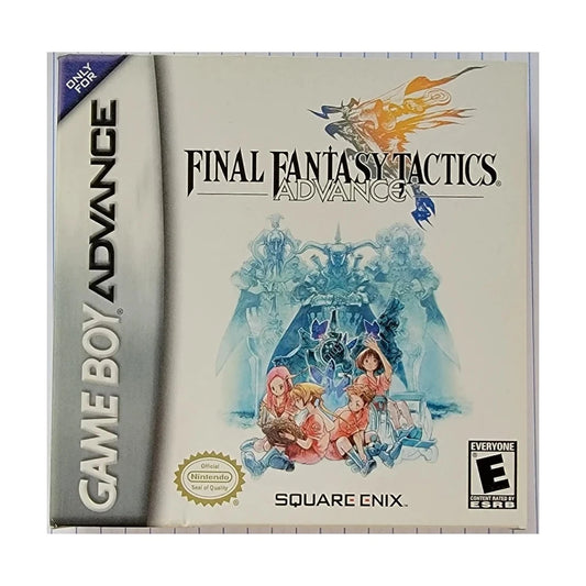 Representative pre-owned Final Fantasy Tactics Advance (Game Boy Advance), white product reference.