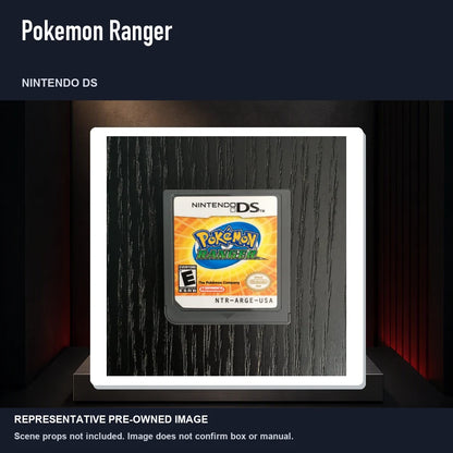 Representative pre-owned Pokemon Ranger (Nintendo DS), product image on a display panel.