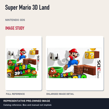 Representative pre-owned Super Mario 3D Land (Nintendo 3DS), full image and detail.