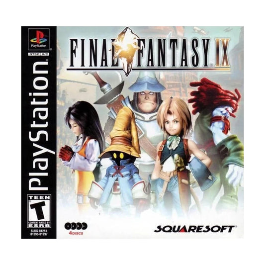 Representative pre-owned Final Fantasy IX (PlayStation 1), white product reference.