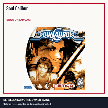 Representative pre-owned Soul Calibur (Sega Dreamcast), minimal product layout.