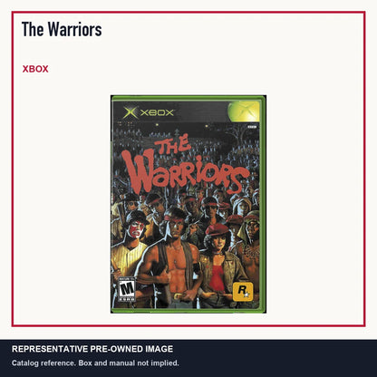 Representative pre-owned The Warriors (Xbox), minimal product layout.
