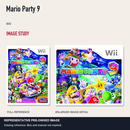Representative pre-owned Mario Party 9 (Wii), full image and detail.