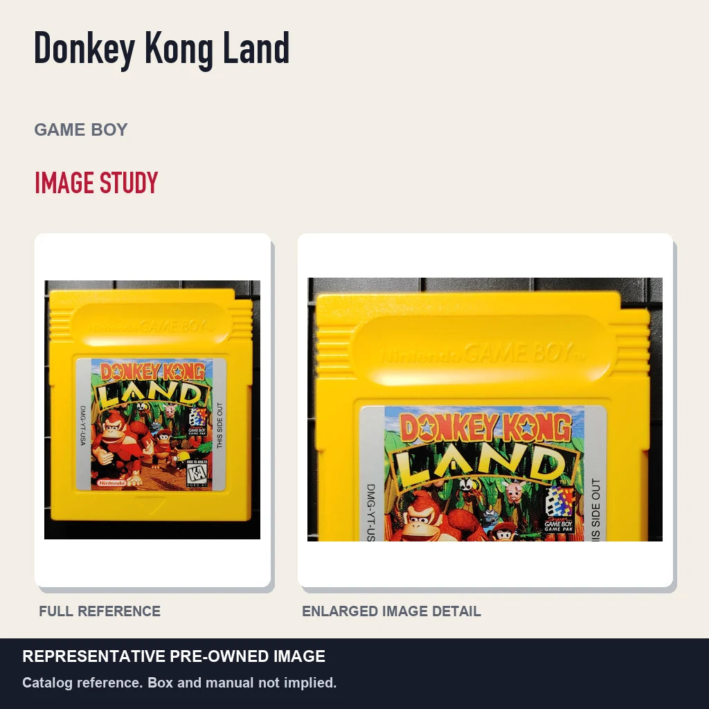 Representative pre-owned Donkey Kong Land (Game Boy), full image and detail.