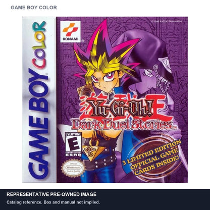 Representative pre-owned Yu-Gi-Oh Dark Duel Stories (Game Boy Color), white product reference.