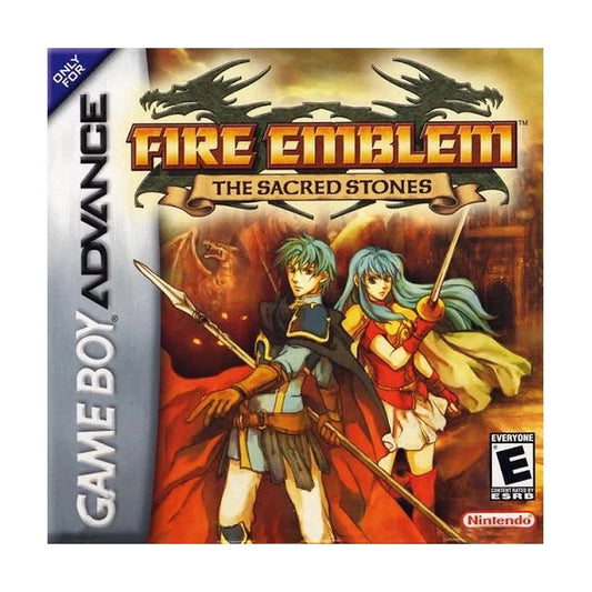 Representative pre-owned Fire Emblem Sacred Stones (Game Boy Advance), white product reference.