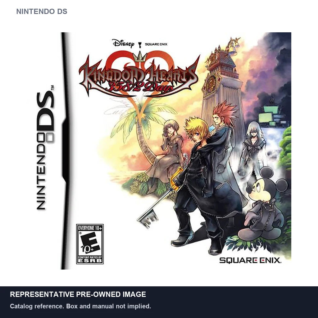 Representative pre-owned Kingdom Hearts 358/2 Days (Nintendo DS), white product reference.