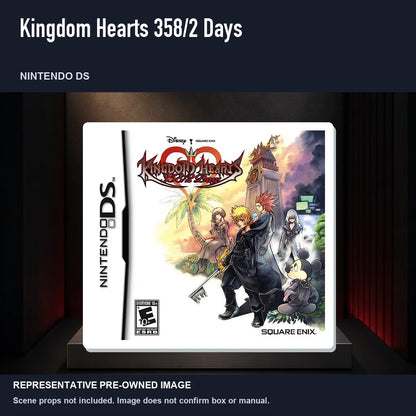 Representative pre-owned Kingdom Hearts 358/2 Days (Nintendo DS), product image on a display panel.