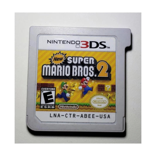 Representative pre-owned New Super Mario Bros. 2 (Nintendo 3DS), white product reference.