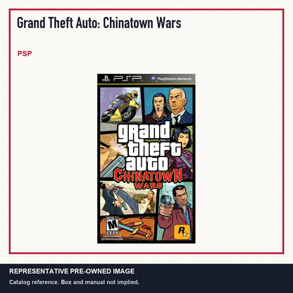 Representative pre-owned Grand Theft Auto: Chinatown Wars (PSP), minimal product layout.
