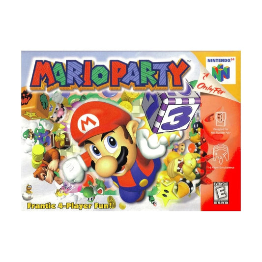 Representative pre-owned Mario Party (Nintendo 64), white product reference.