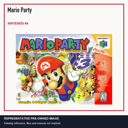 Representative pre-owned Mario Party (Nintendo 64), minimal product layout.