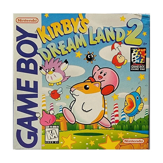 Representative pre-owned Kirby's Dream Land 2 (Game Boy), white product reference.